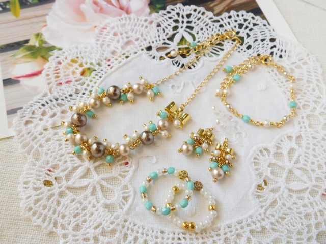 ショコラコットンパールしゃらんらセット