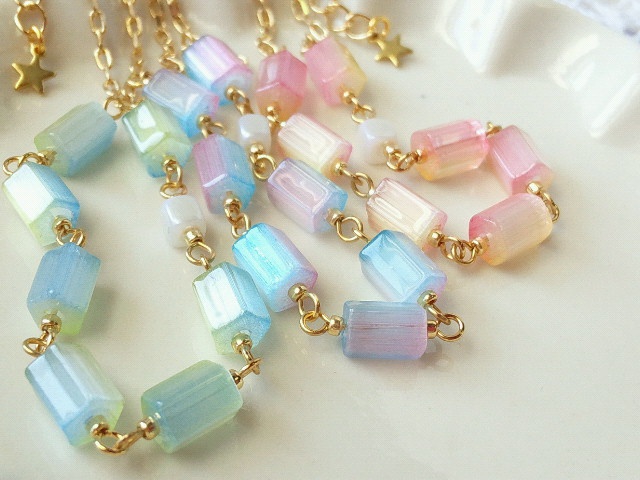 夢色シルキーチューブのドール用ネックレス