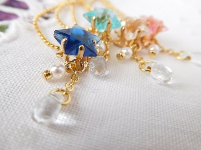 星貴石雫ドール用チョーカー