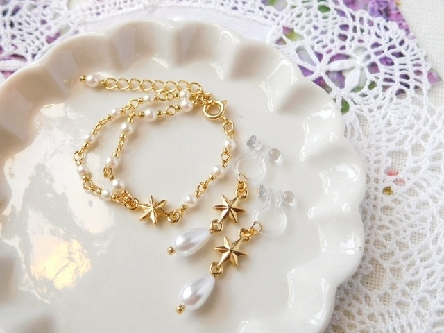 アスタリスクとパールのドール用アクセサリーセット