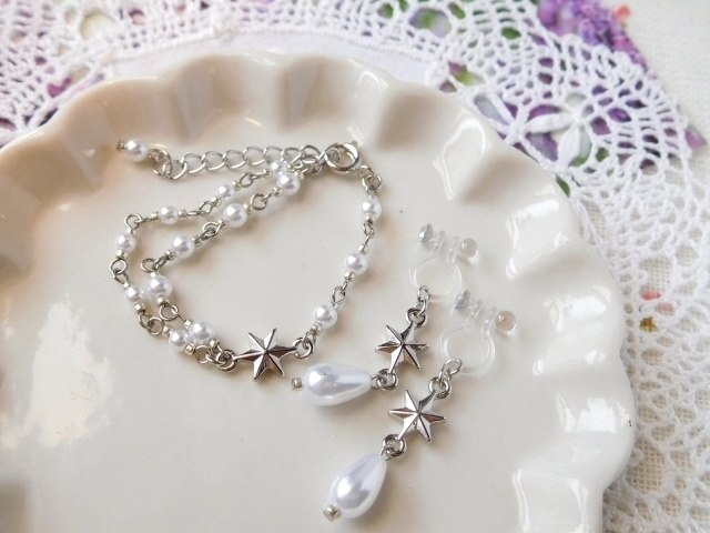 アスタリスクとパールのドール用アクセサリーセット