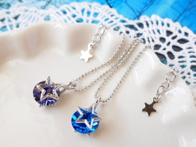 星ジュエルクリップのドール用ネックレス