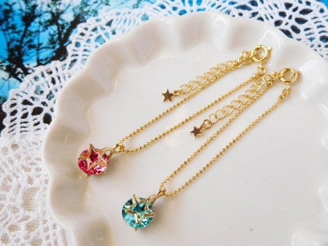 星ジュエルクリップのドール用ネックレス