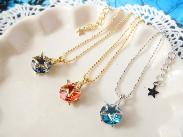星ジュエルクリップのドール用ネックレス