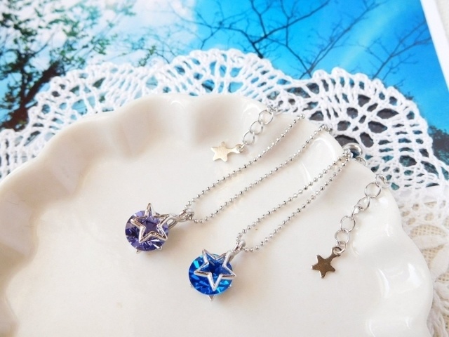 星ジュエルクリップのドール用ネックレス