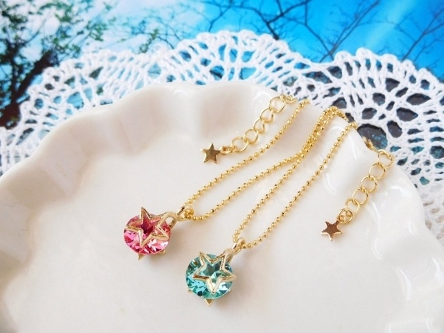 星ジュエルクリップのドール用ネックレス