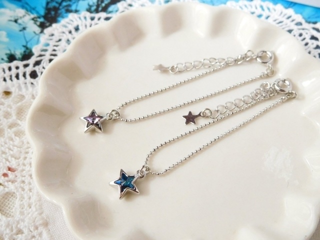 クリスタライズ4745星チャームのドール用ネックレス