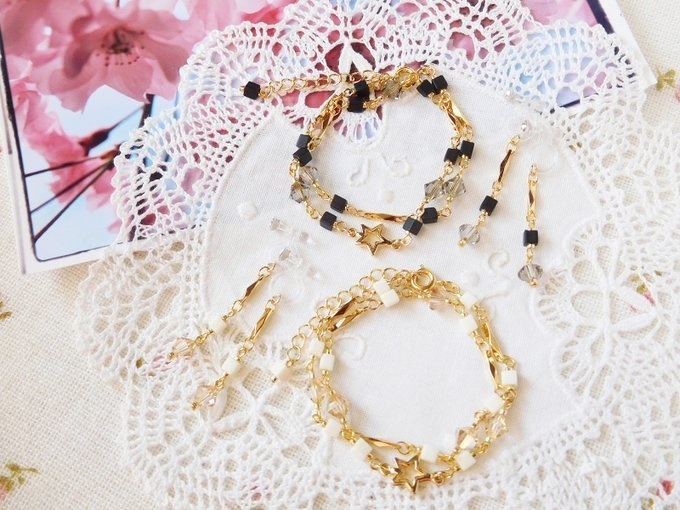 キューブガラスとクリスタライズのドール用アクセサリーセット