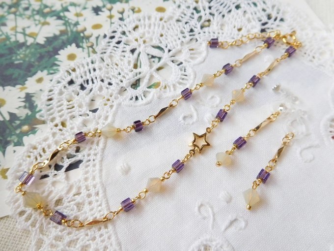 キューブガラスとクリスタライズのドール用アクセサリーセット