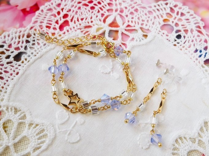 キューブガラスとクリスタライズのドール用アクセサリーセット