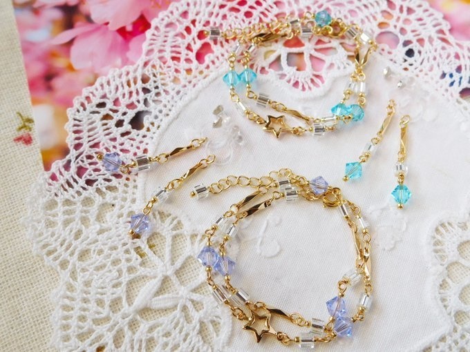 キューブガラスとクリスタライズのドール用アクセサリーセット