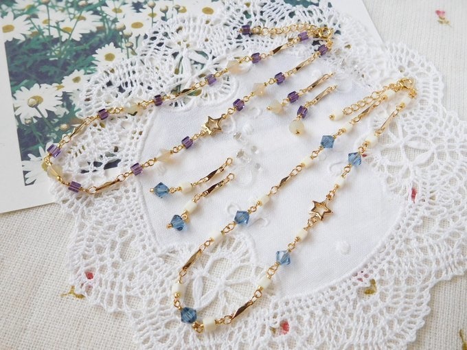 キューブガラスとクリスタライズのドール用アクセサリーセット