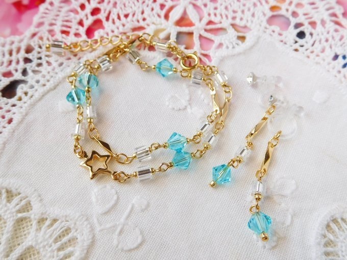 キューブガラスとクリスタライズのドール用アクセサリーセット