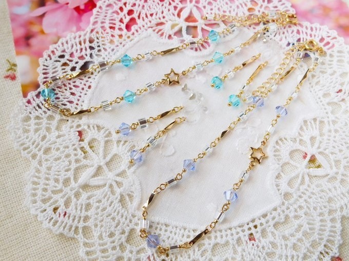 キューブガラスとクリスタライズのドール用アクセサリーセット