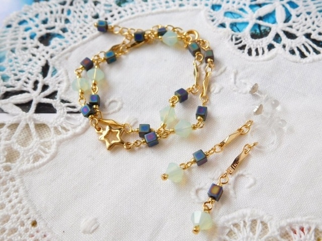 キューブガラスとクリスタライズのドール用アクセサリーセット