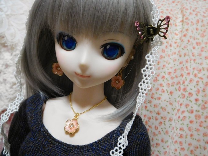 エポ桜チャームのドール用アクセサリーセット