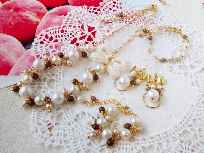 リボンフープパールしゃらんらドール用アクセサリーセット