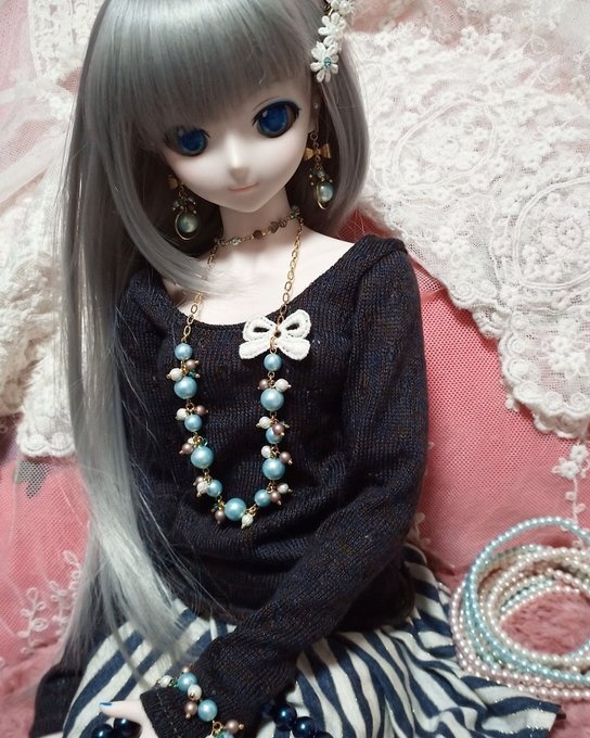 リボンフープパールしゃらんらドール用アクセサリーセット