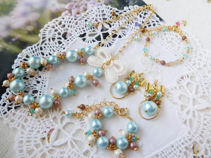 リボンフープパールしゃらんらドール用アクセサリーセット