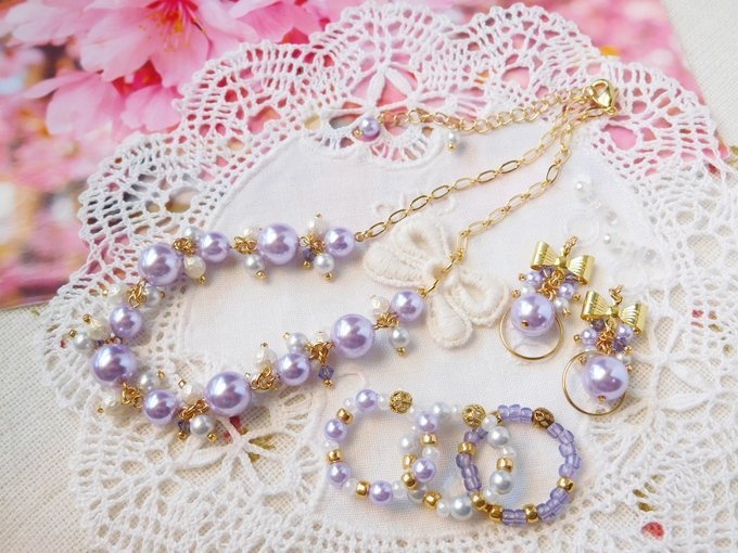 リボンフープしゃらんらドール用アクセサリーセット②