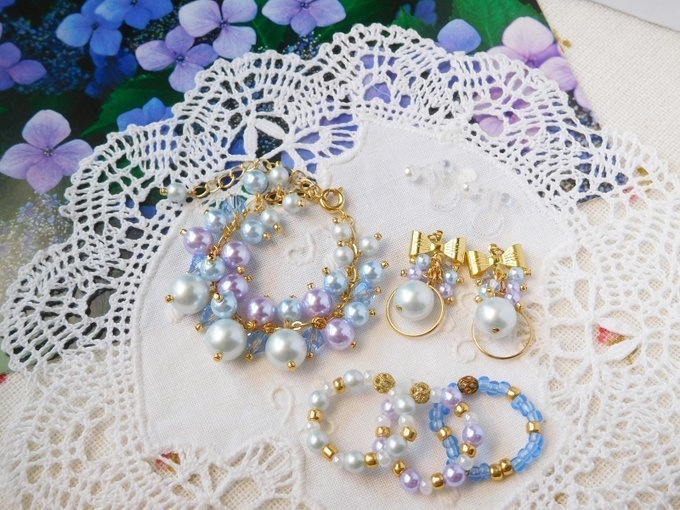 パステルMIXしゃらんらドール用アクセサリーセット