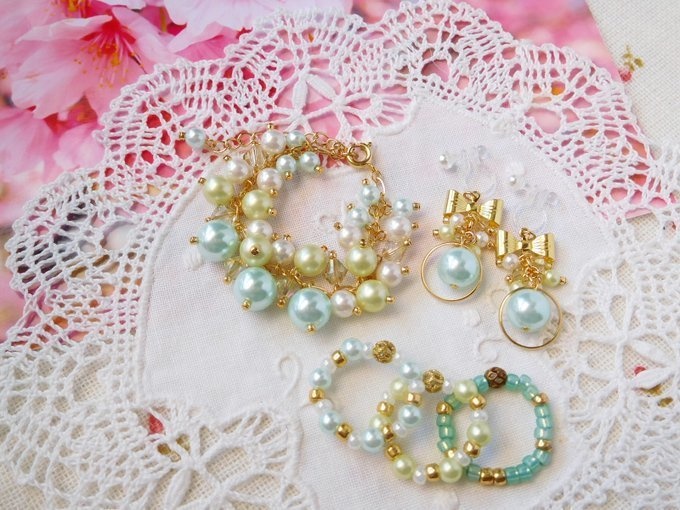 パステルMIXしゃらんらドール用アクセサリーセット