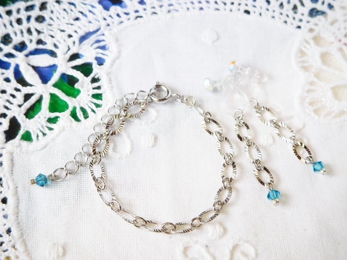 キラキラデザインチェーンのドール用アクセサリーセット