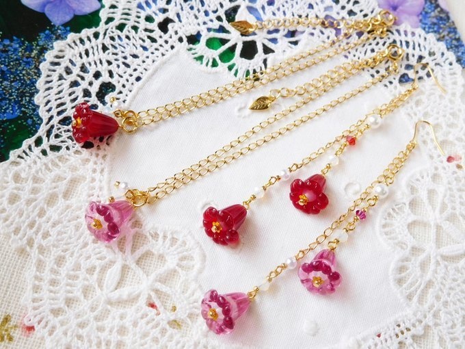 ドイツアクリルリリィのドール用アクセサリーセット