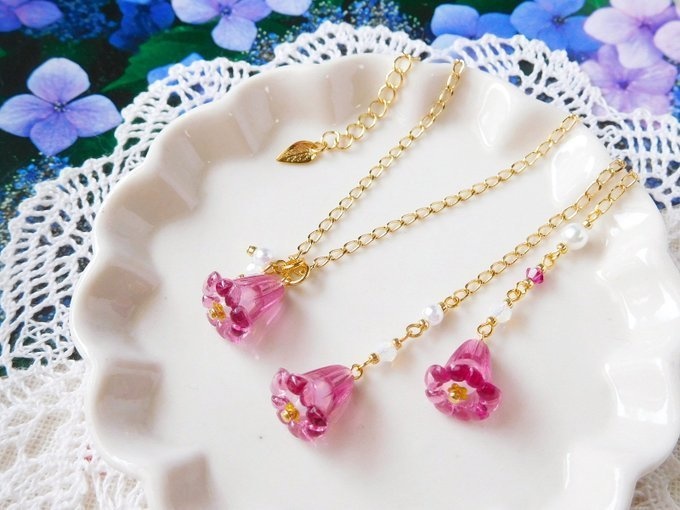 ドイツアクリルリリィのドール用アクセサリーセット