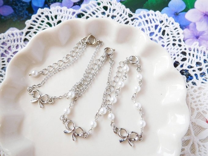 ぎんいろリボンドール用チョーカー