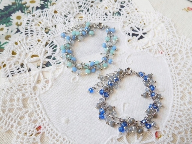 ボタンカットガラスしゃらんらドール用チョーカーR