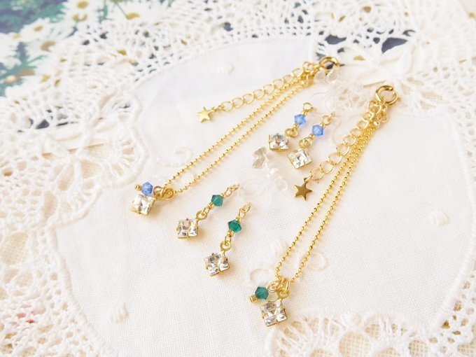 菱ジュエルとクリスタライズのドール用アクセサリーセット