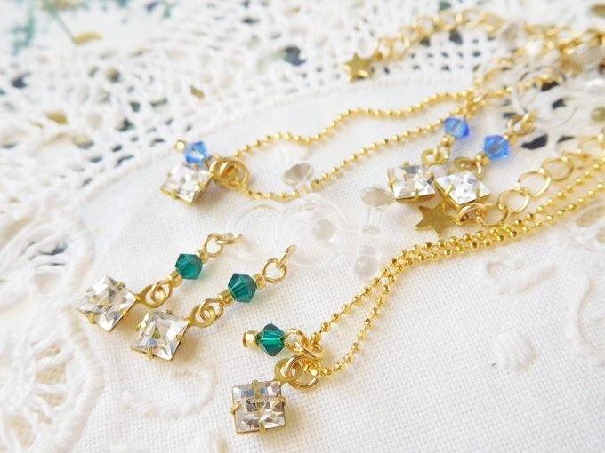 菱ジュエルとクリスタライズのドール用アクセサリーセット