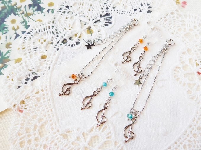 ト音記号とクリスタライズのドール用アクセサリーセット