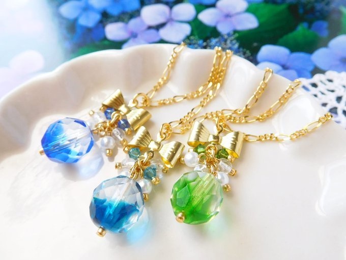 リボンとFPしゃらんらドール用ネックレス