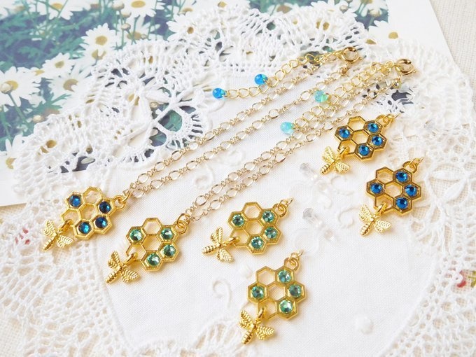 BLUE HONEY ドール用アクセサリーセット