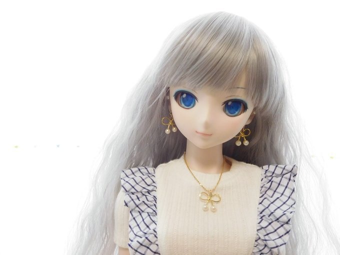 結びリボンのドール用アクセサリーセット