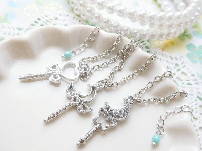 ゆめかわステッキのドール用ネックレス