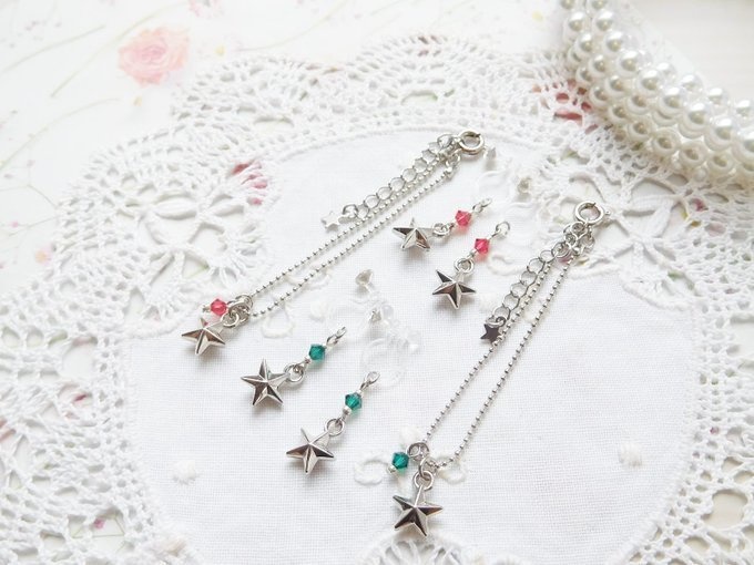 銀星とクリスタライズのドール用アクセサリーセット