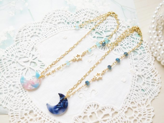 マーブルムーンのドール用ネックレス