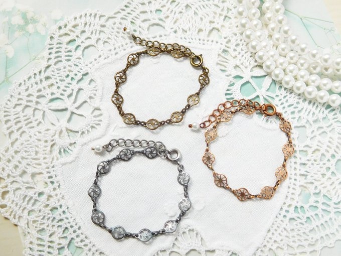 レトロチェーンのドール用チョーカー①