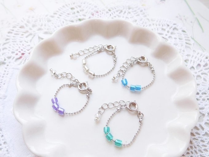 スイングデリカビーズのドール用ネックレスR【1/12】