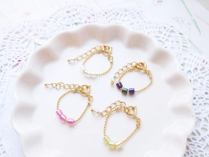 スイングデリカビーズのドール用ネックレスG【1/12】