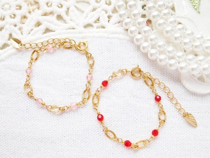 キラキラチェーンとSW5000のドール用チョーカー