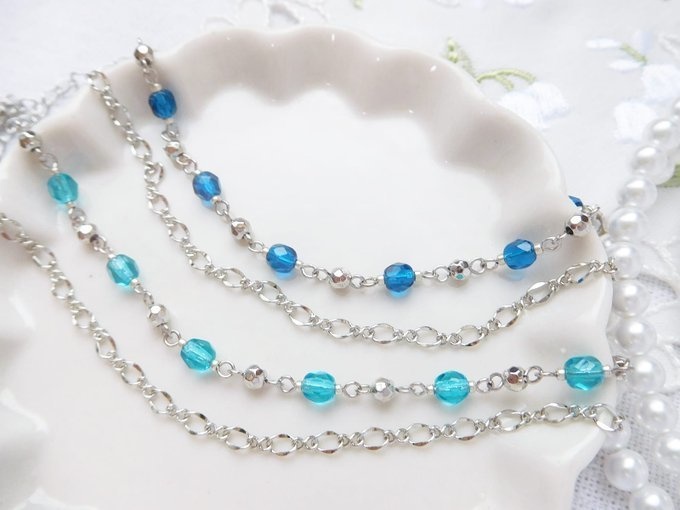 FPとチェーンのドール用2連ネックレスR