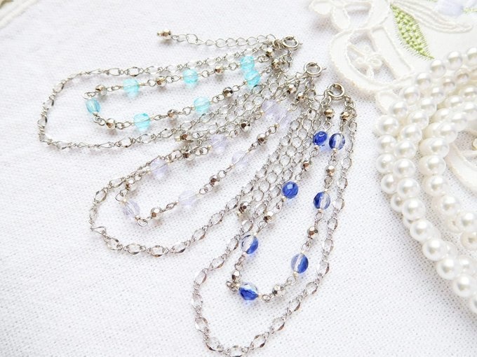 FPとチェーンのドール用2連ネックレスR