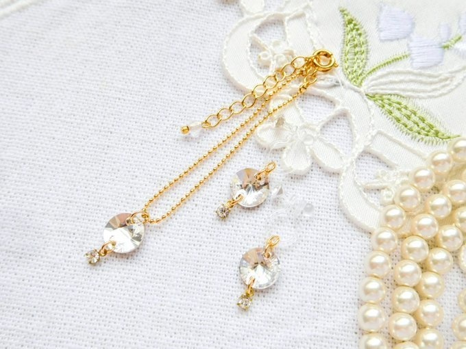 リボリカットガラスのドール用アクセサリーセット