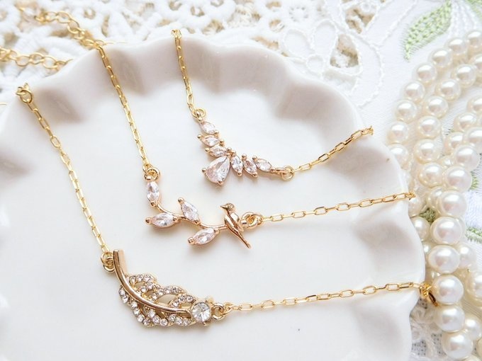 ジルコニアコネクターチャームのドール用チョーカー③