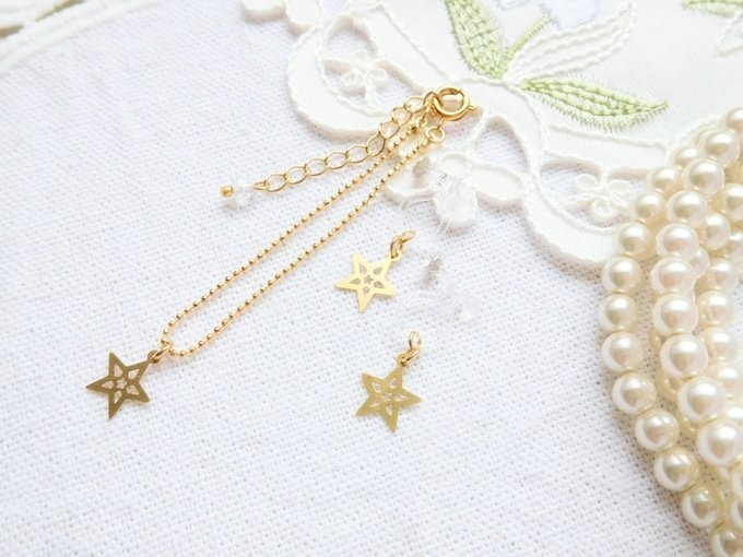 金色スカシスターのドール用アクセサリーセット