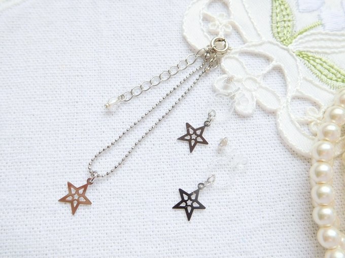 スカシスターのドール用アクセサリーセット(R/B)